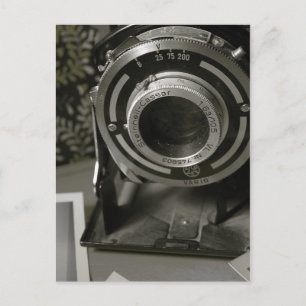 Vintage Camera Postcard