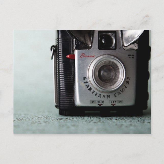 Vintage Camera Postcard - Brownie (Front)