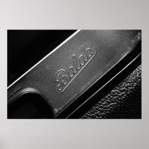 Vintage Camera Poster