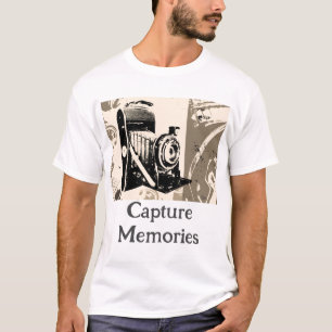 Vintage Camera Slogan Personalize T-Shirt