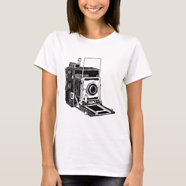 Vintage Camera T-Shirt (Front)