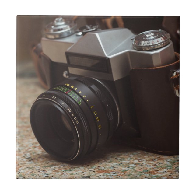 Vintage camera tile (Front)