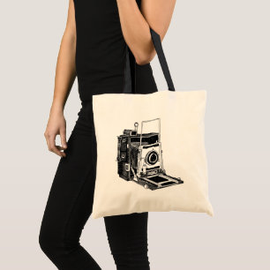 Vintage Camera Tote Bag