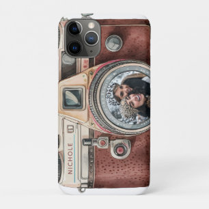Vintage Camera with Photo iPhone 11 Pro Case