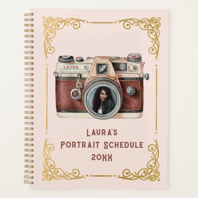 Vintage Camera with Photo Planner (Front)