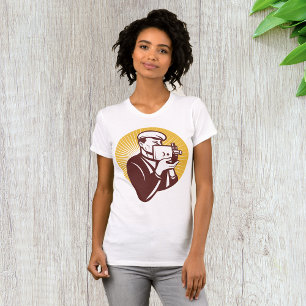 Vintage Cameraman Retro Photographer T-Shirt