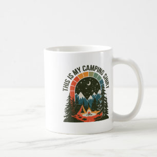 Vintage Camper This Is My Camping Hiking Clothes W Coffee Mug