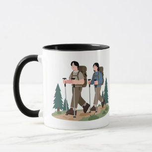 Vintage Camping / Outdoors Coffee Mug   outdoor 