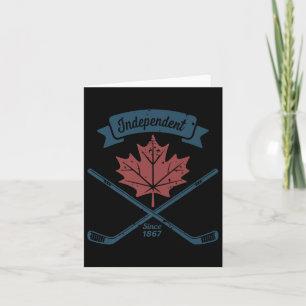 Vintage Canada Day – Independent Since 1867 - Cana Card