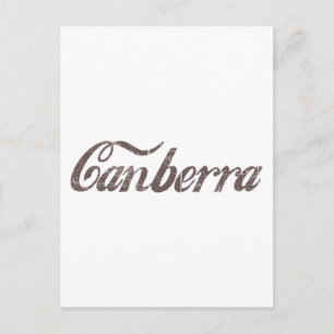 Vintage Canberra Postcard