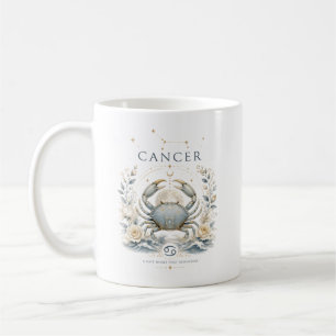 Vintage Cancer Zodiac Astrology Horoscope Sign Coffee Mug