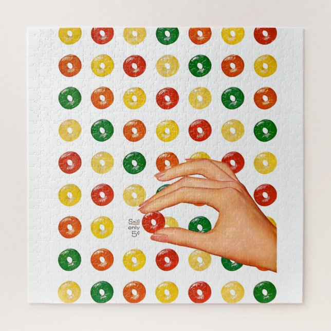 Vintage Candy Very Difficult Jigsaw Puzzle (Vertical)