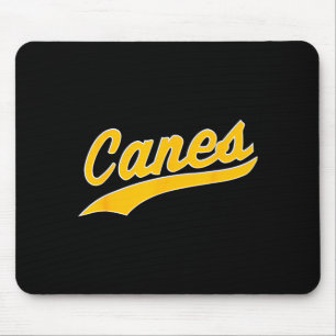 Vintage canes name for men women kids  mouse pad