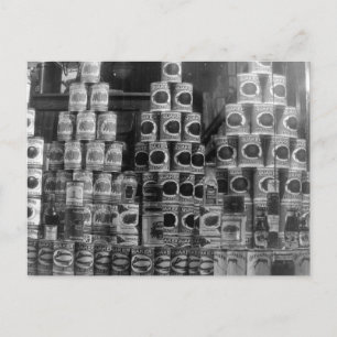 Vintage Canned Food Postcard