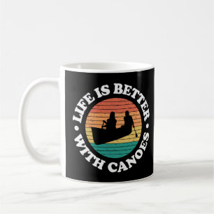 Vintage Canoeing   With Canoes  Coffee Mug