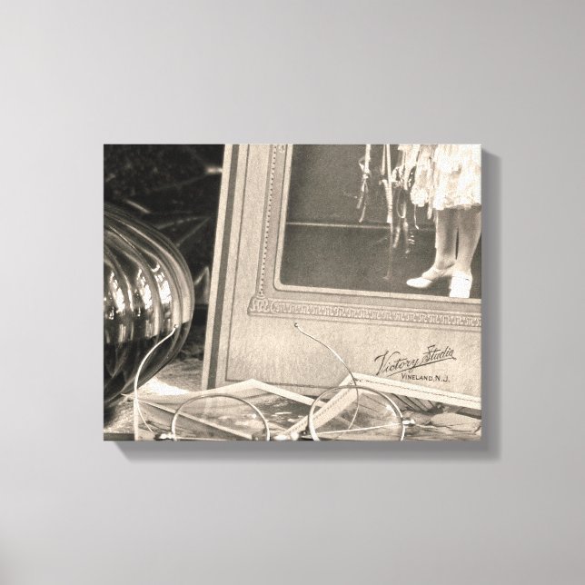 Vintage Canvas Print (Front)