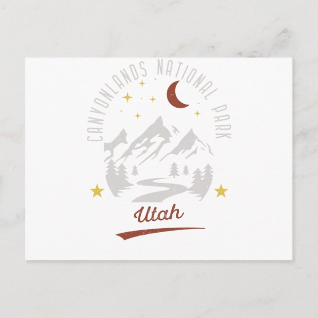 Vintage Canyonlands National Park Utah Postcard (Front)