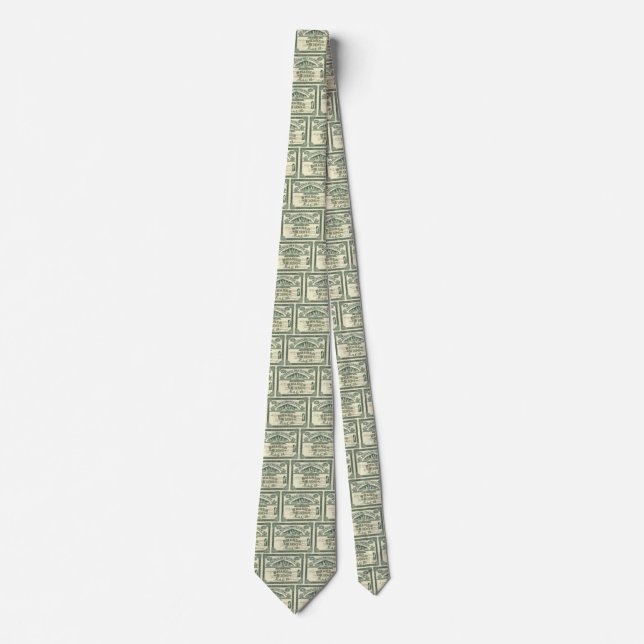 Vintage Capital Stock Certificate Business Finance Tie (Front)