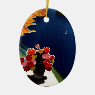 Vintage Capri Italy Travel Ceramic Ornament