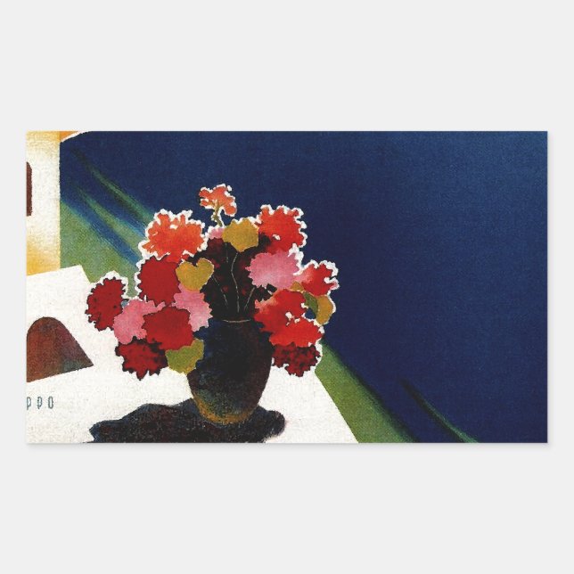 Vintage Capri Italy Travel Sticker (Front)