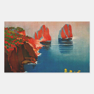 Vintage Capri L'Isola del Sole Italy Sticker