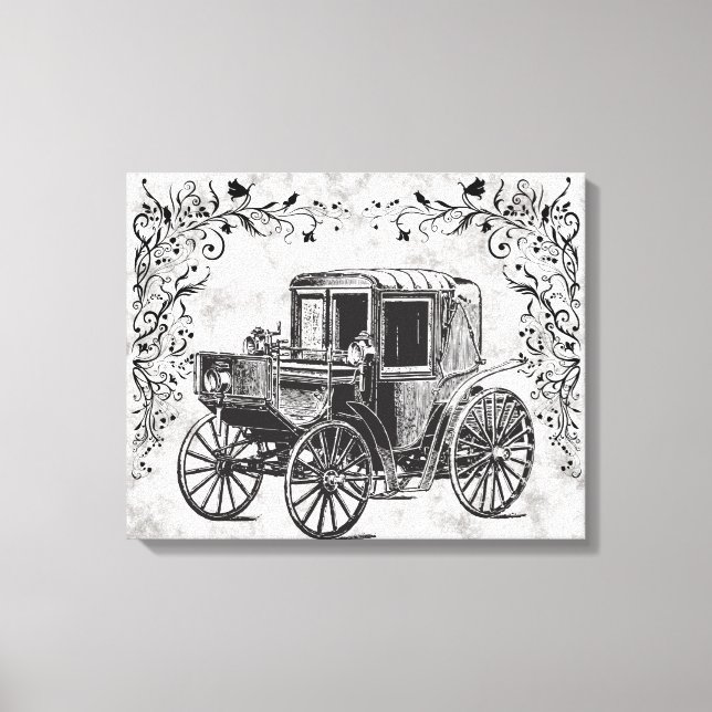 Vintage Car 3 Canvas Print (Front)