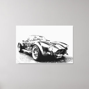 Vintage Car Art / Home and Office Decor