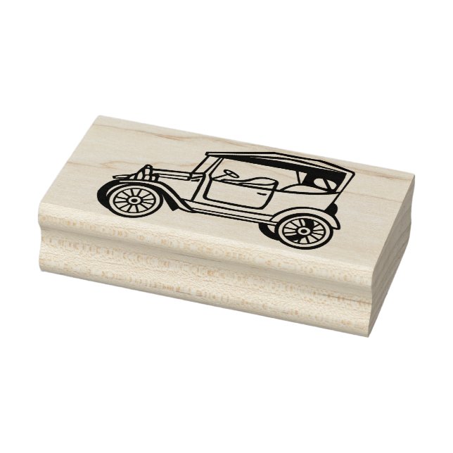 vintage car art stamp (Stamp)