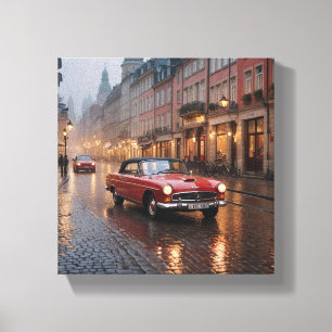 Vintage Car Canvas Print