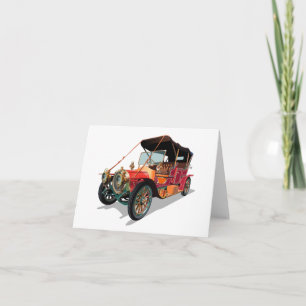 Vintage car card