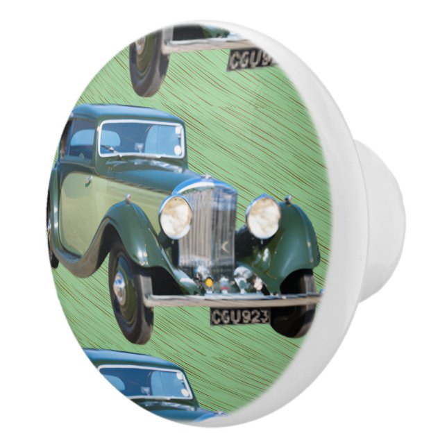 Vintage Car Ceramic Knob (Right)