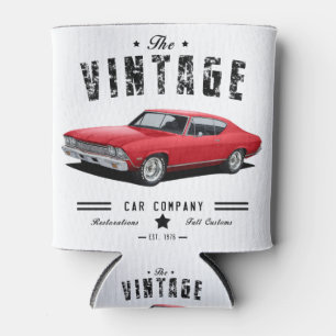 vintage car co chevelle can cooler