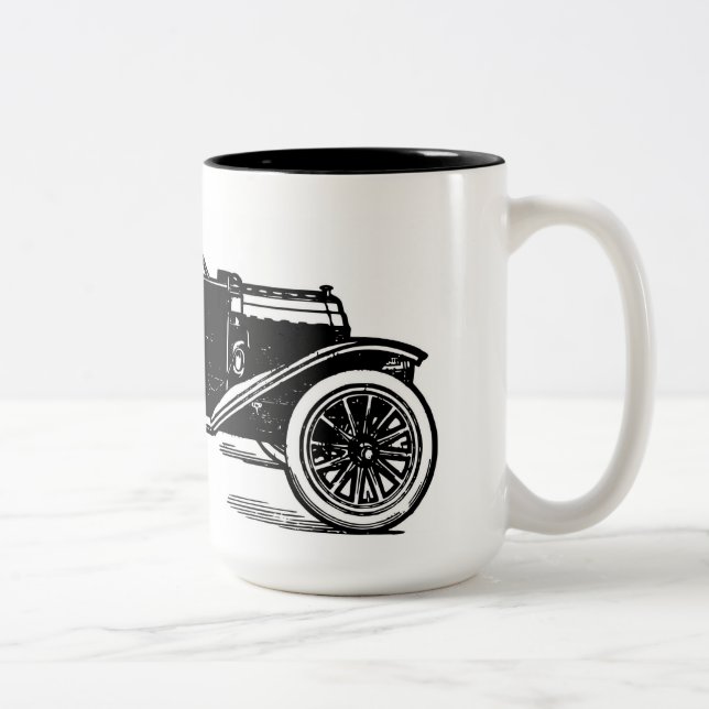 Vintage car coffee mug (Right)