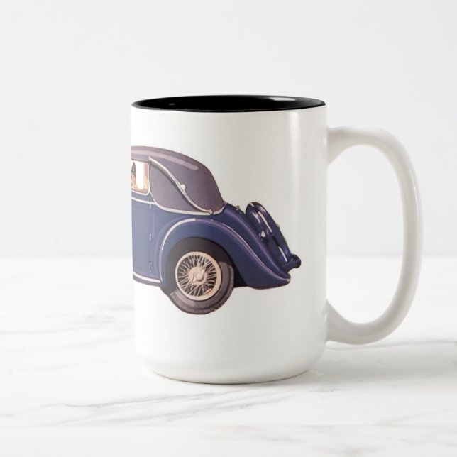 Vintage car coffee mug (Right)