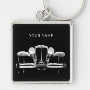 Vintage car custom key chain