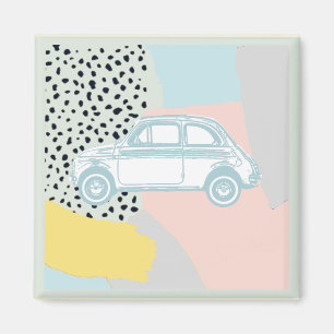 Vintage car dream magnet