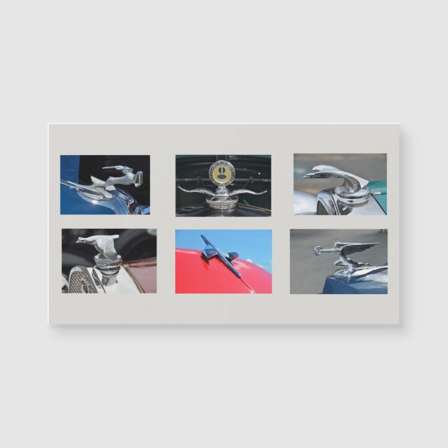 Vintage Car Hood Ornaments (Front)