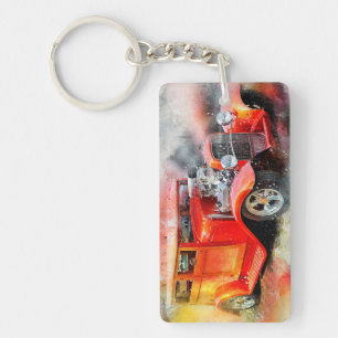 Vintage Car Keychain