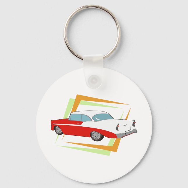 Vintage Car Keychain (Front)