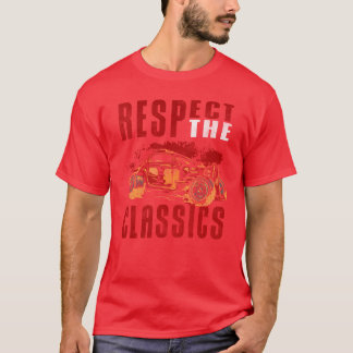Vintage Car Legendary Old School Valuable friends  T-Shirt