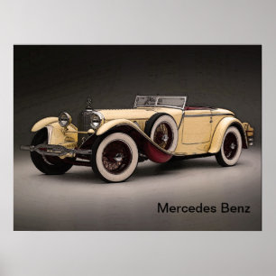 Vintage Car Poster