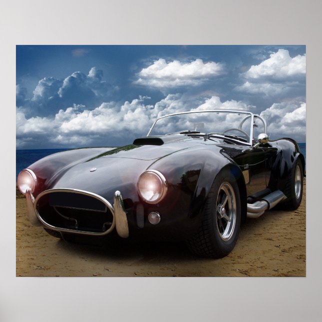Vintage car poster (Front)