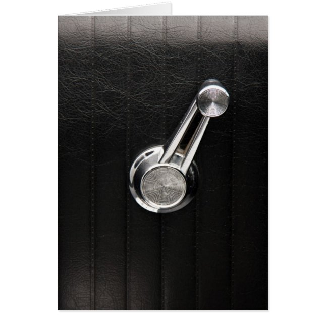 Vintage car window crank (Front)