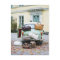Vintage car with lots of luggage