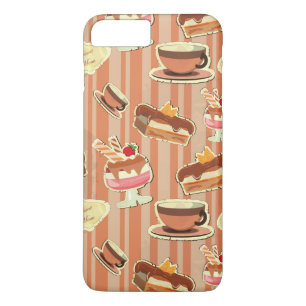 Vintage Card With A Strawberry Dessert Case-Mate iPhone Case