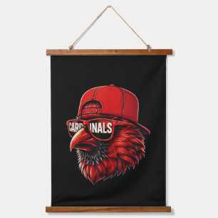 Vintage Cardinals Retro Style Gift Men Women Kids Hanging Tapestry