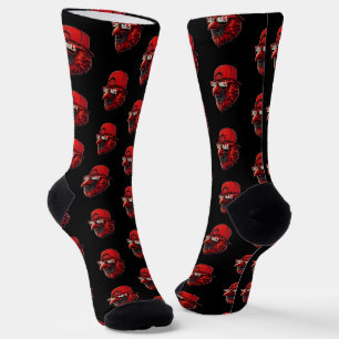 Vintage Cardinals Retro Style Gift Men Women Kids  Socks