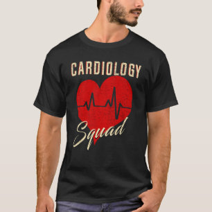 Vintage Cardiology Squad Cardiovascular Cardiologi T-Shirt