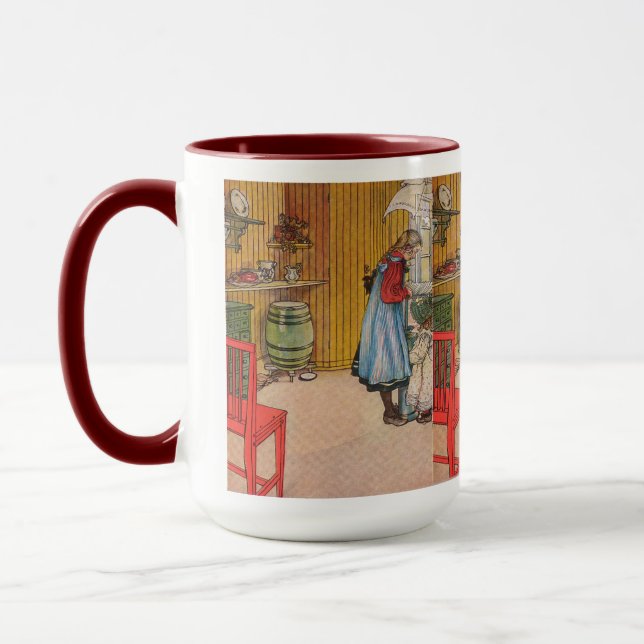 Vintage Carl Larsson The Kitchen Mug (Left)