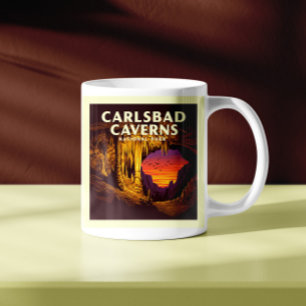 Vintage Carlsbad Caverns National Park Coffee Mug